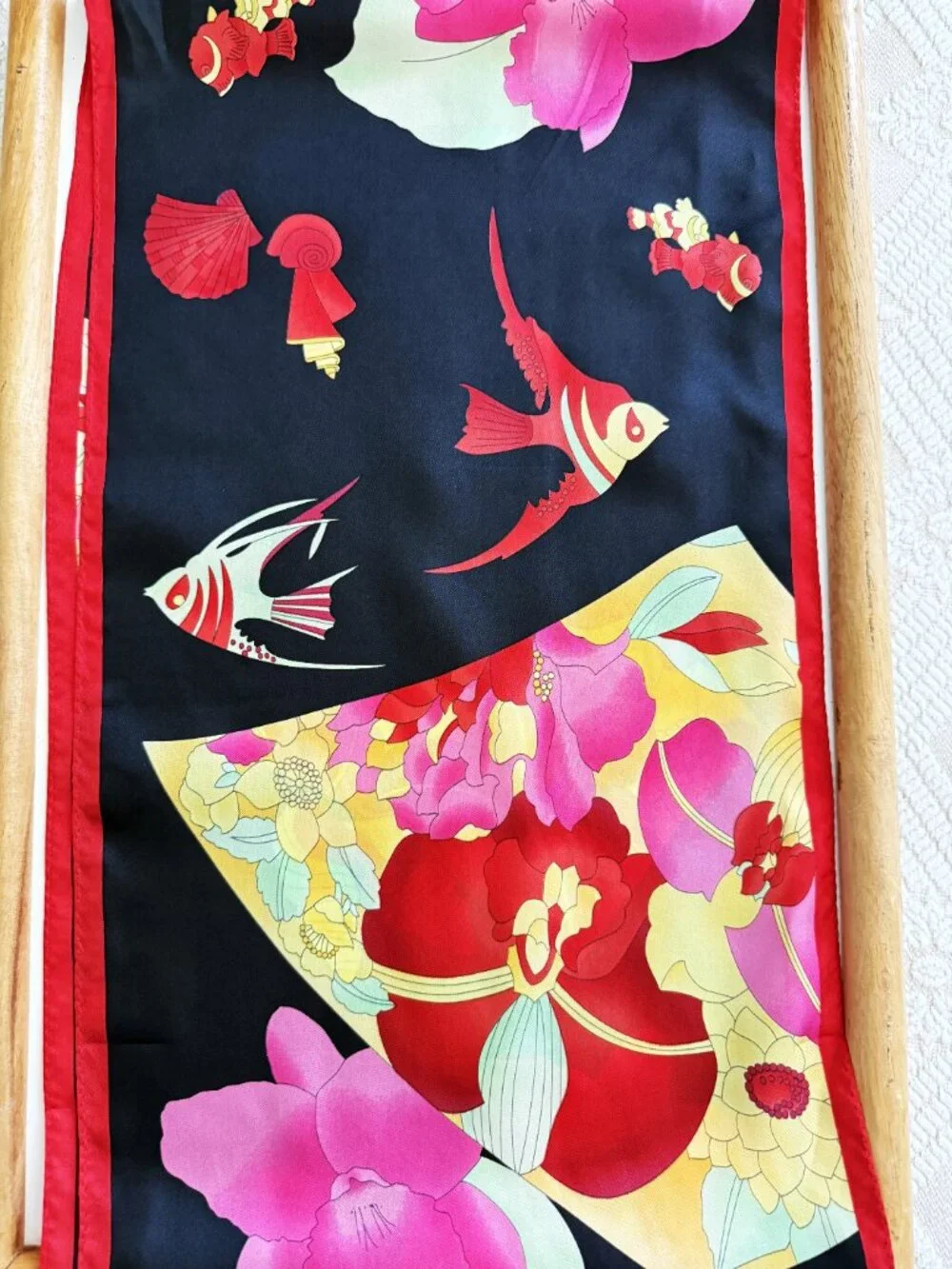 ADRIENNE LANDAU Studio Silk Scarf